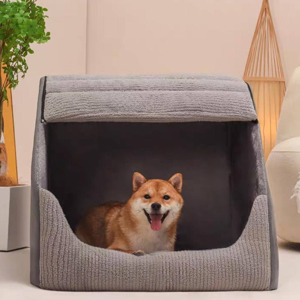 Afgesloten Hondenbed Warm Winterbed