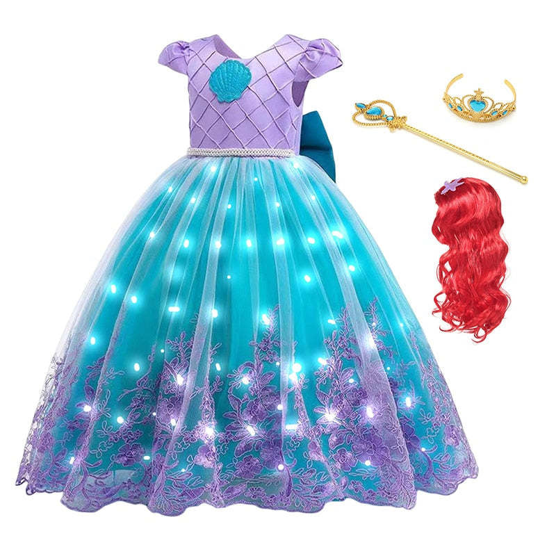 Prinsessenjurk met lichtgevende effecten