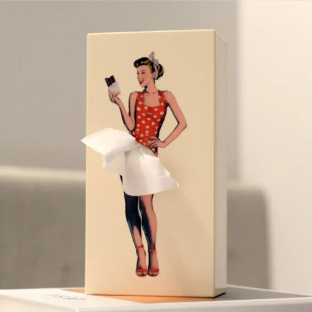 Rock speelse tissue box