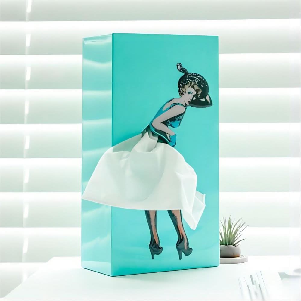 Rock speelse tissue box
