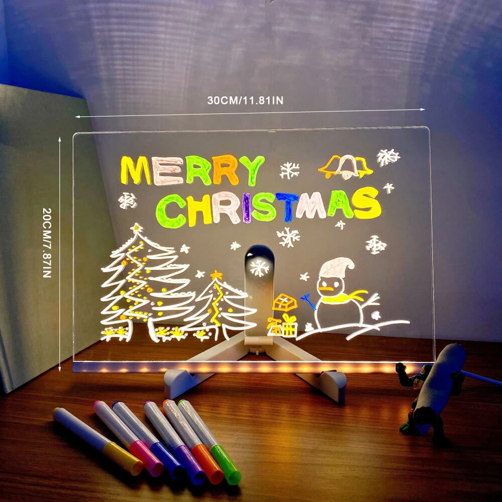 Luminous LED Acryl Schrijfbord