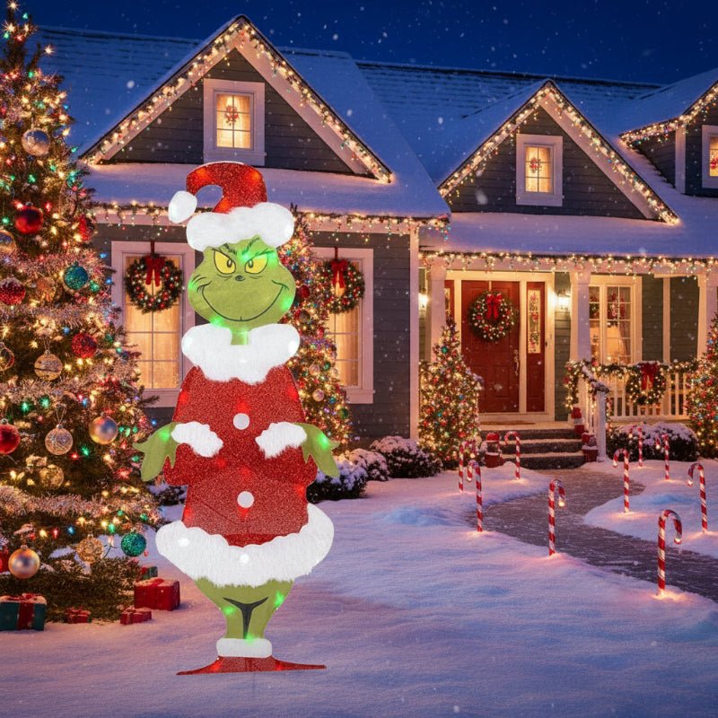 Grinch LED Tuindecoratie