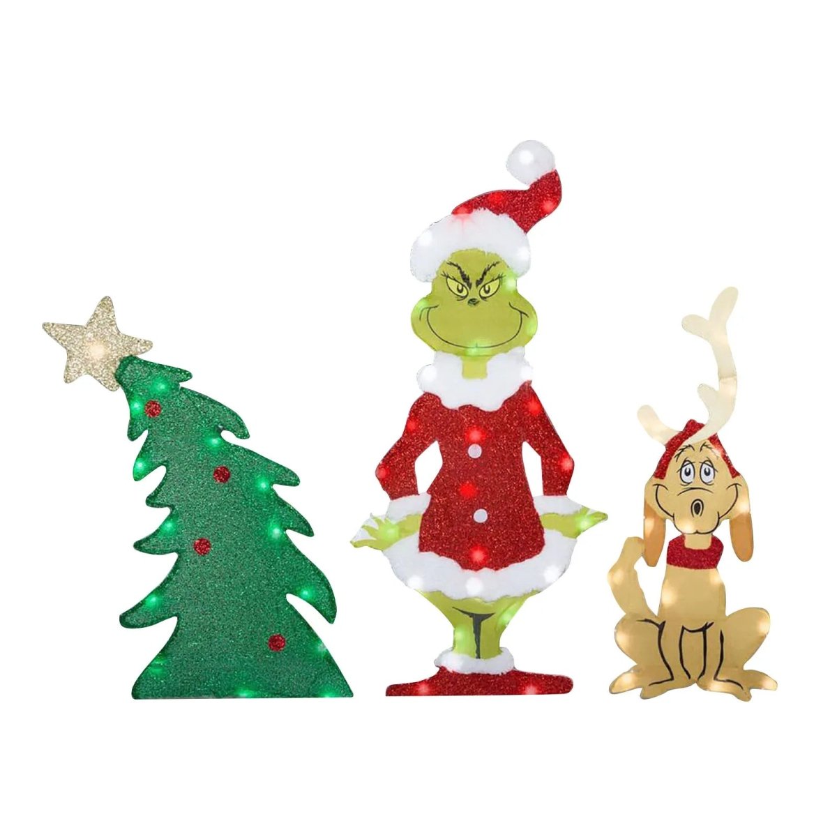 Grinch LED Tuindecoratie