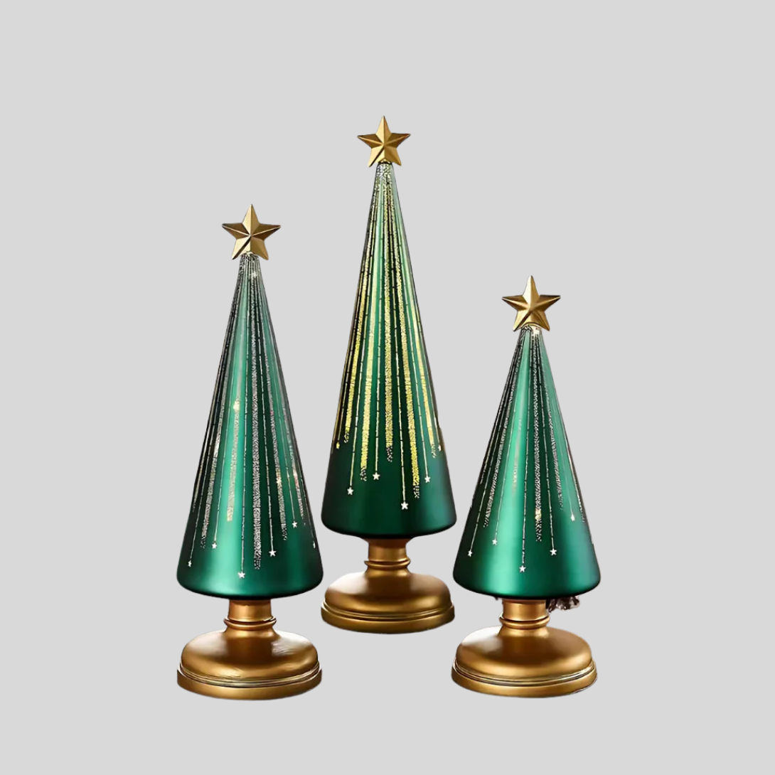 Verlichte kerstboomdecoratie voor binnen