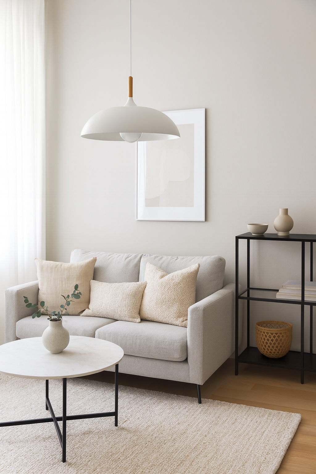 Pastel retro design hanglamp